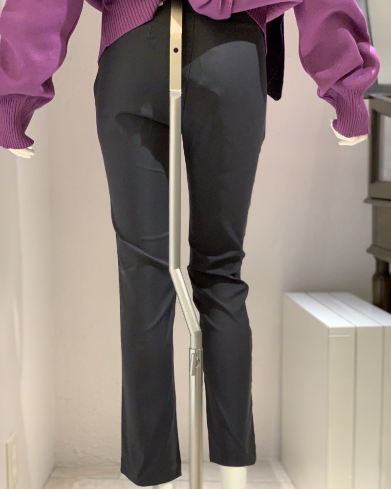 フロントダーツ細ストレッチパンツ(限定色:ダークグレー)