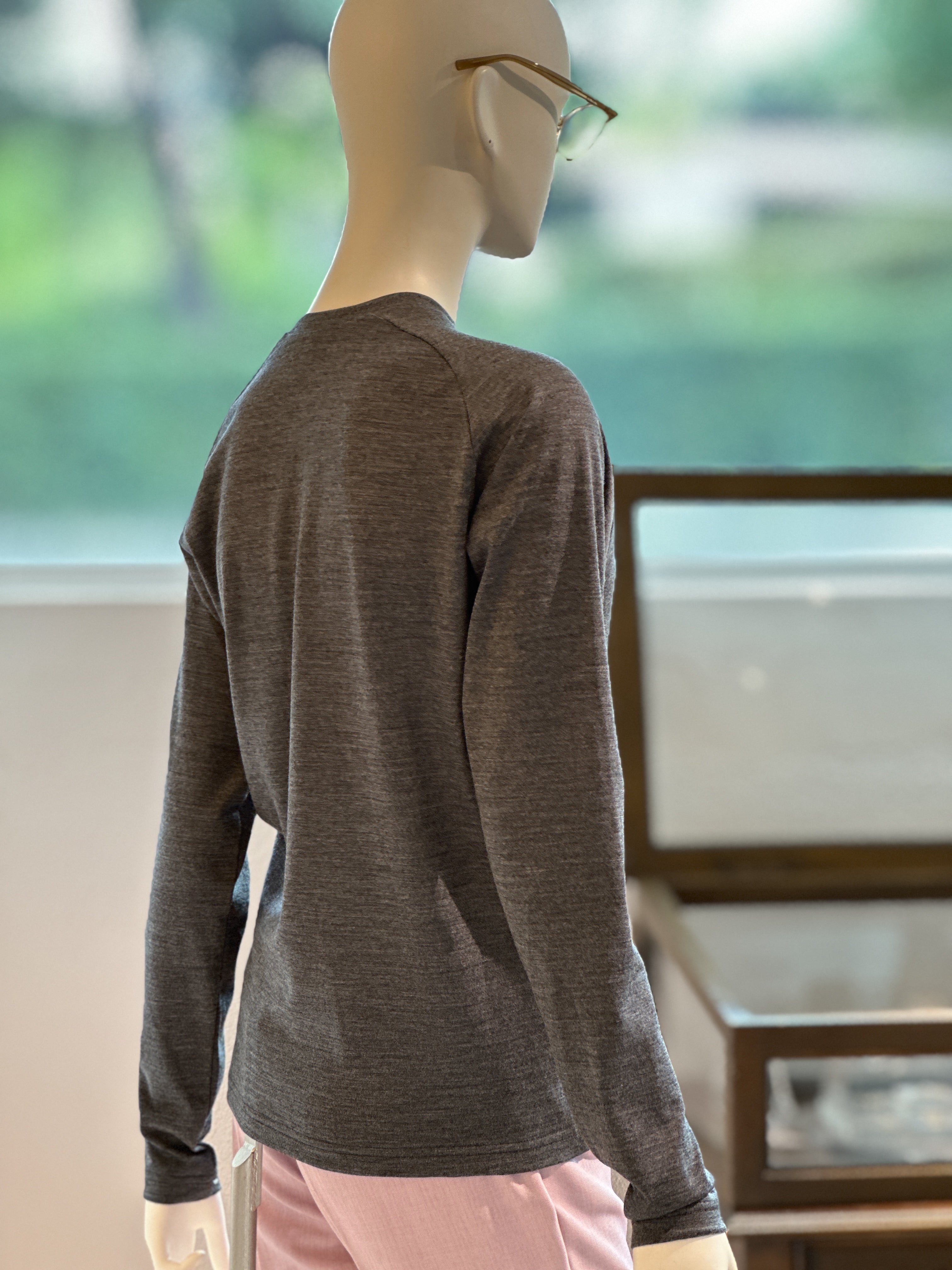 【コーデセット】ショートカーディガン×ニットカットクルーネック×スティックパンツ