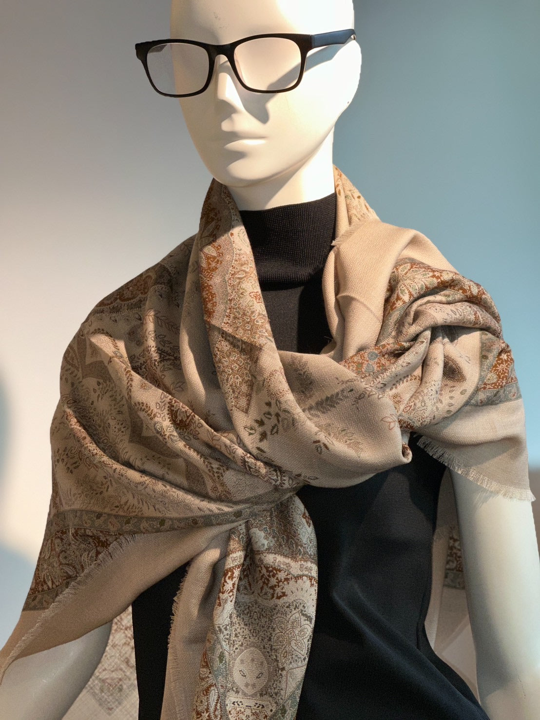 ストール(エテ)(グリーン)