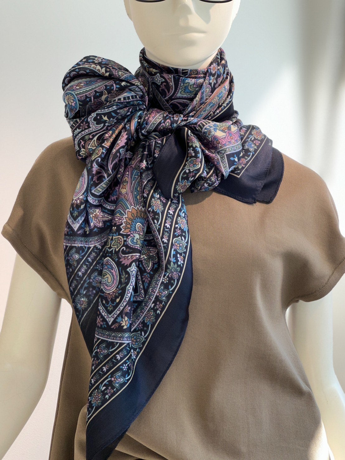 ストール(ミッドナイト・パープル)