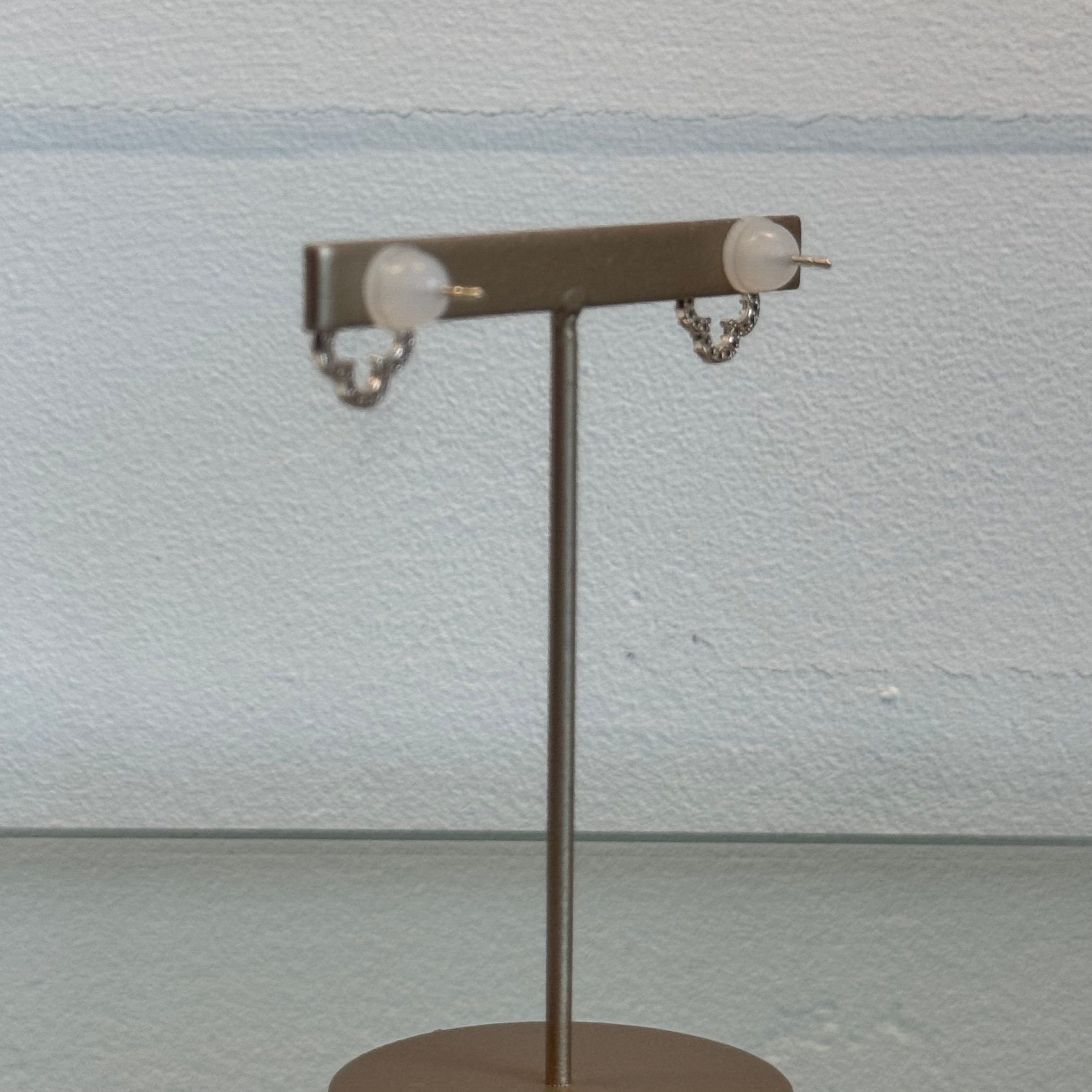 クローバーピアス(ゴールド)