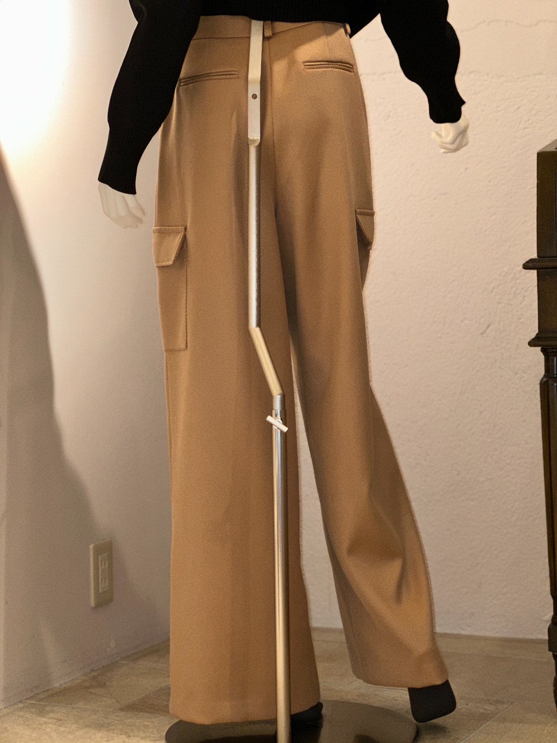 ワイドカーゴパンツ(キャメル)