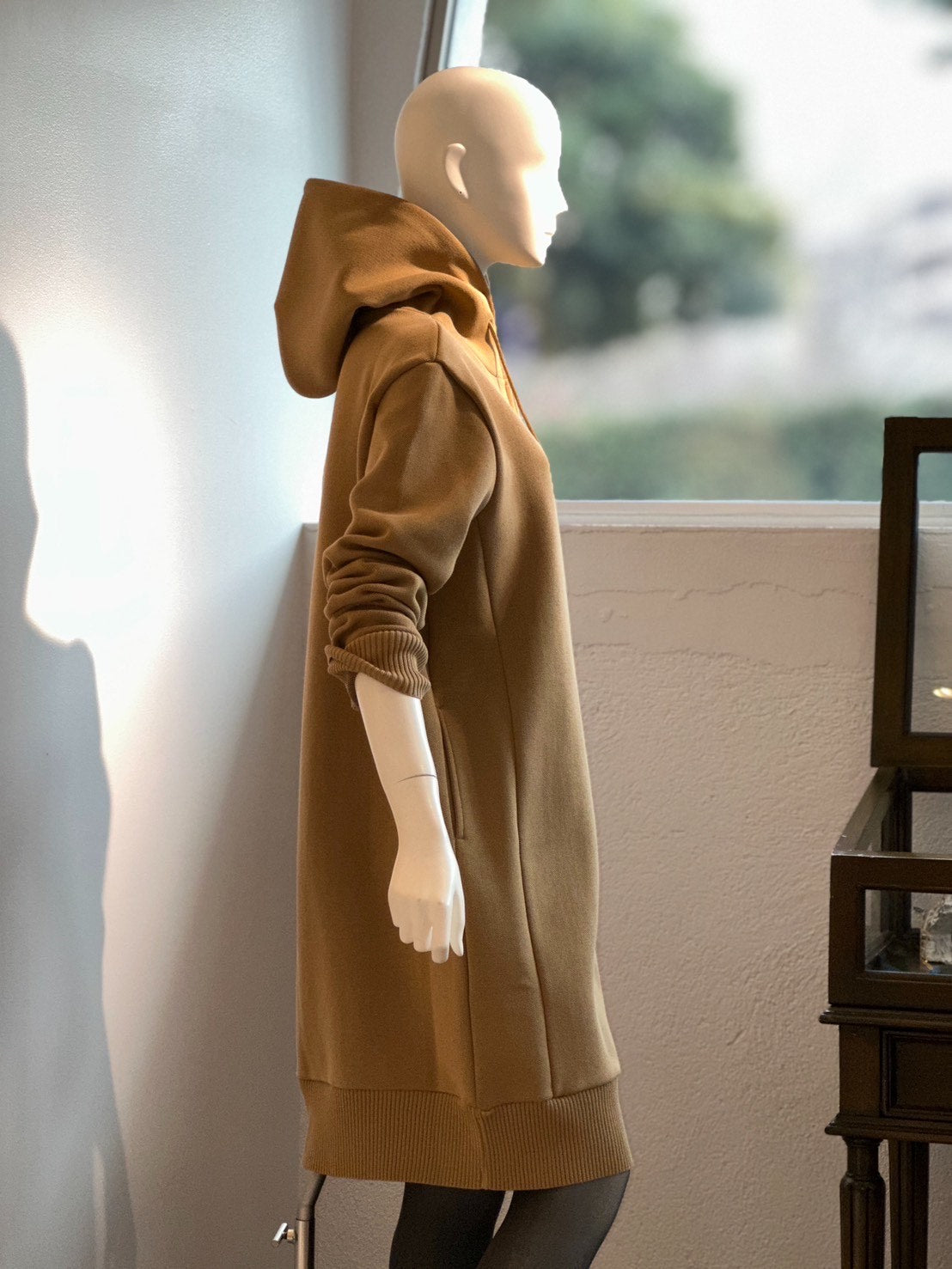 ザックリロングパーカー