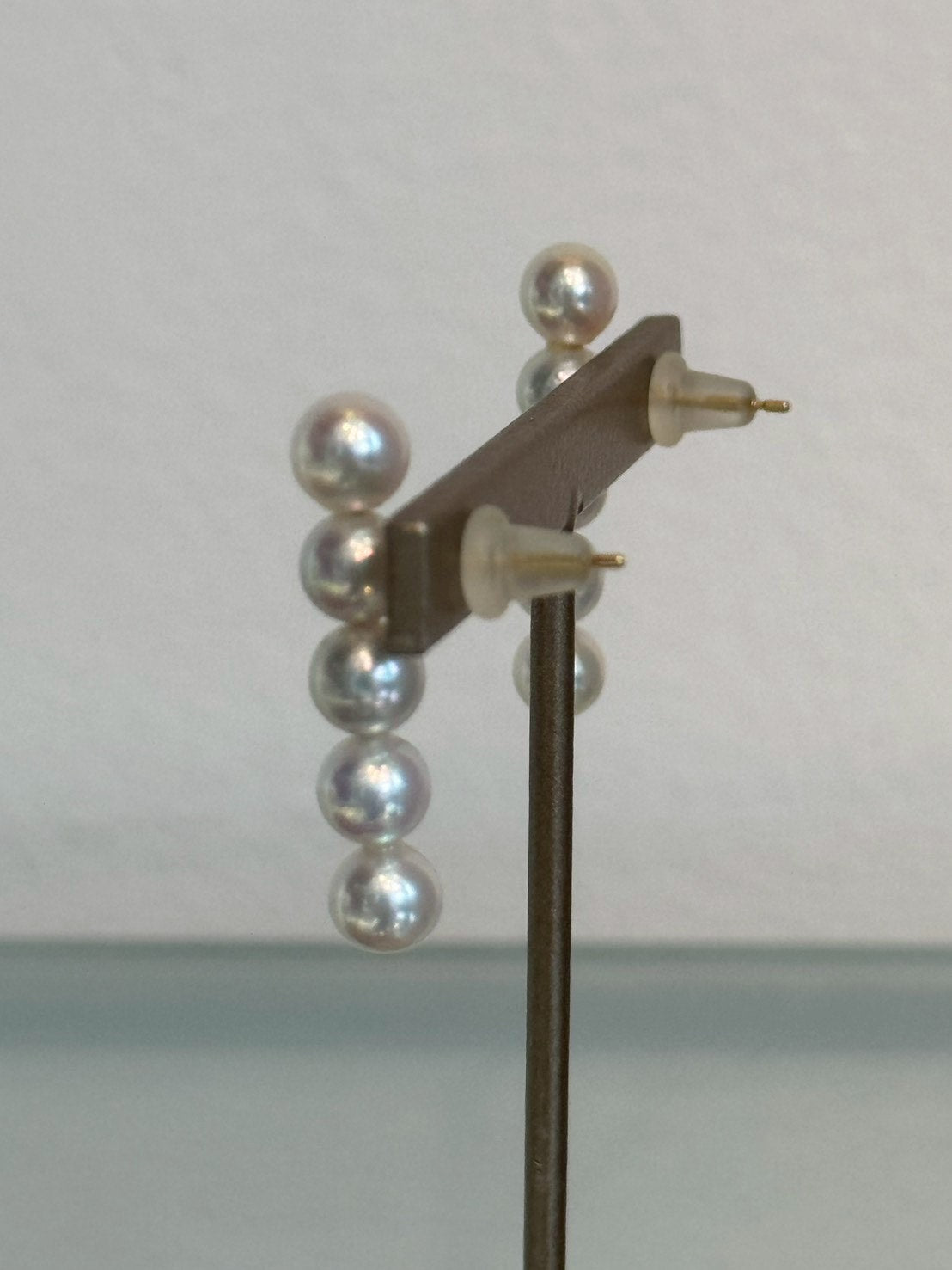 あこや真珠ピアス K18