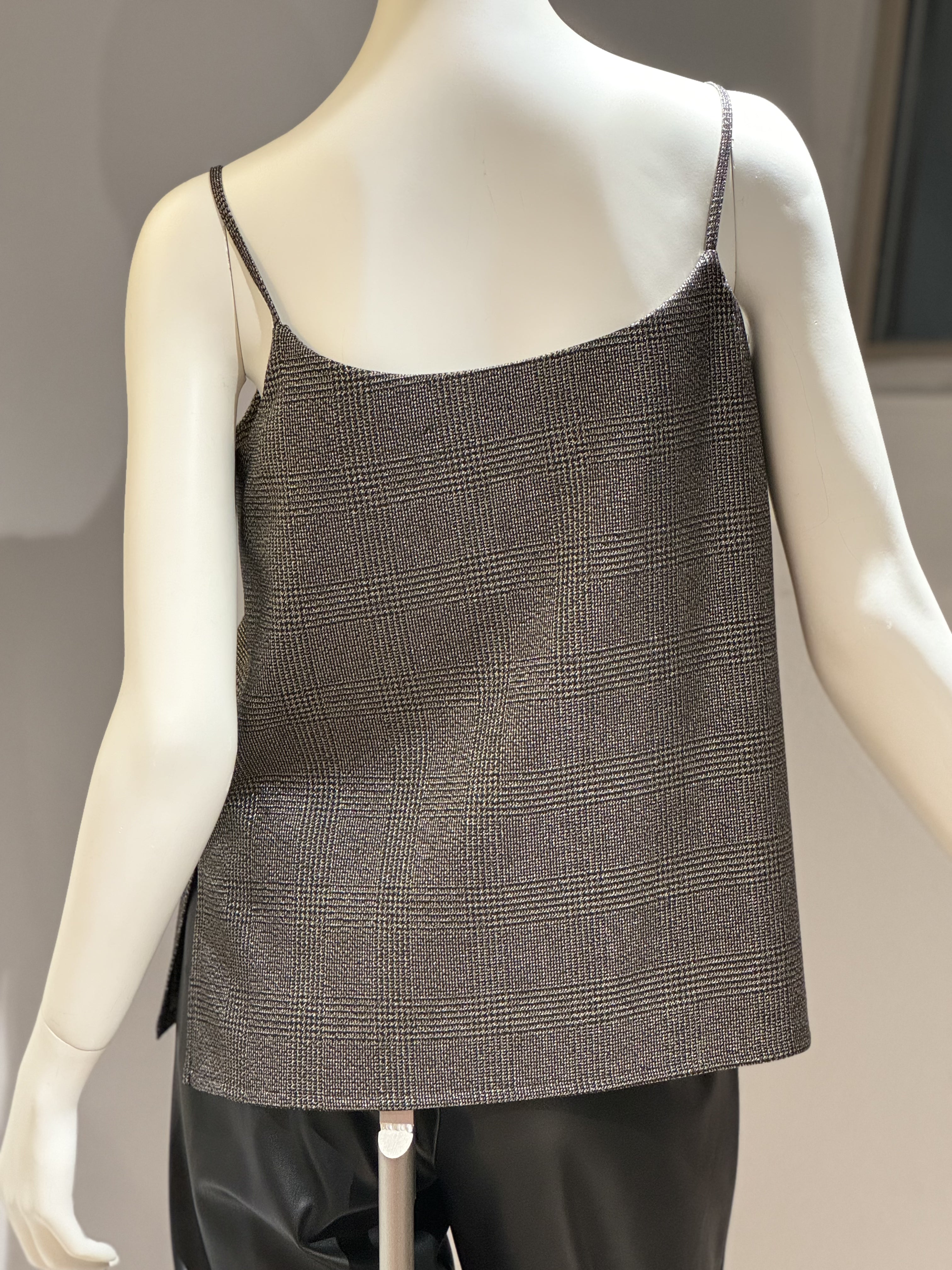 キャミソールブラウス(ブラックゴールド)