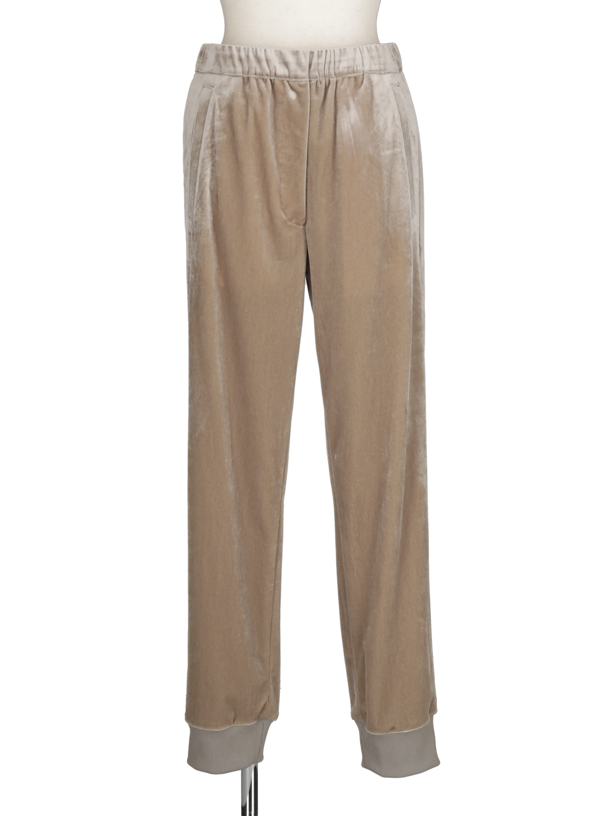 ベロアジョガーパンツ(トープ)