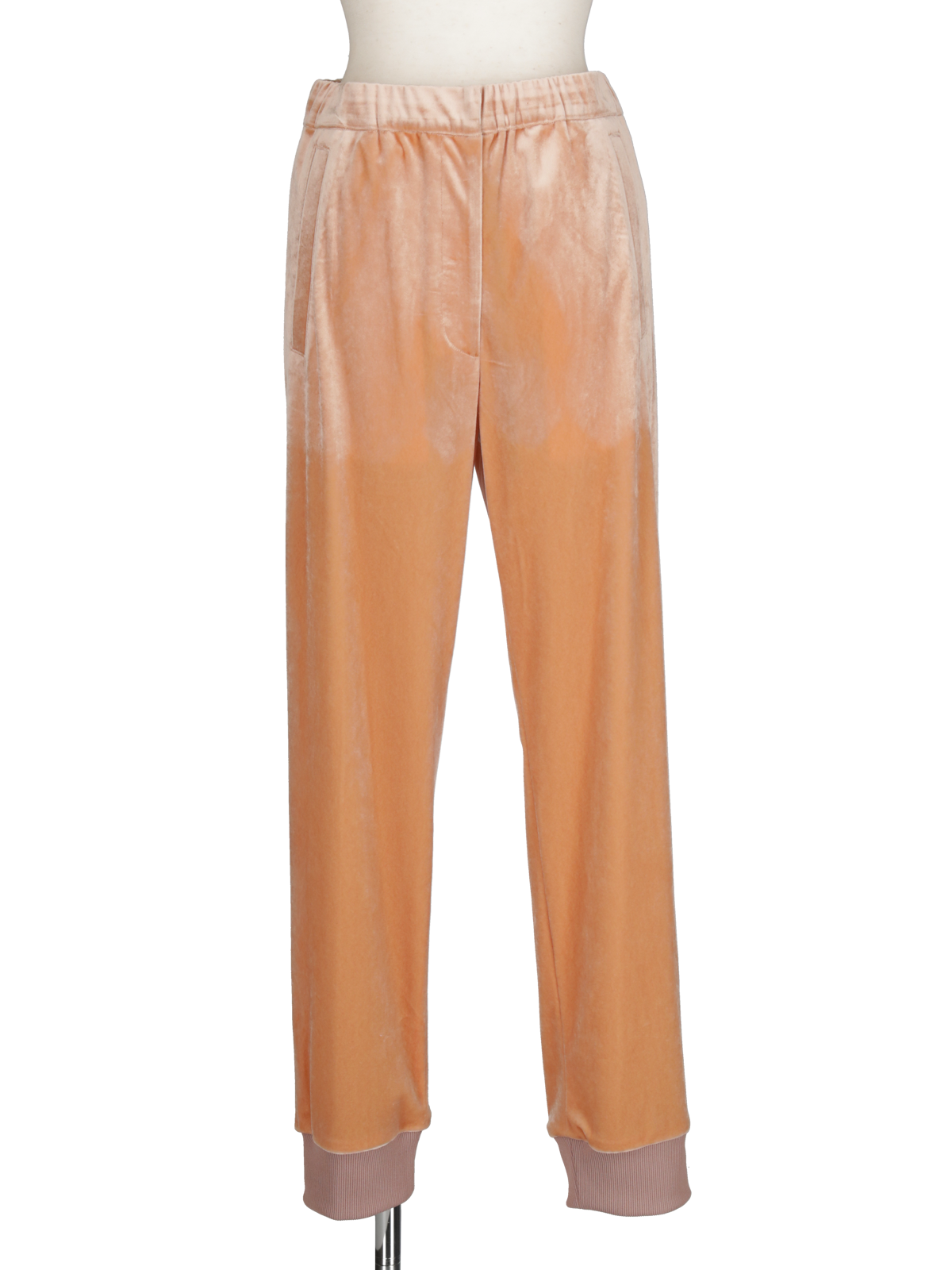 ベロアジョガーパンツ(ピンク)