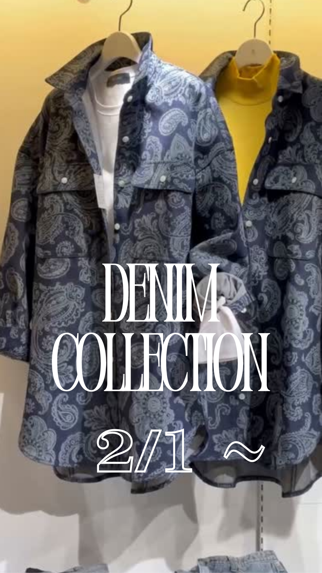 Denim Collection 開催のお知らせ