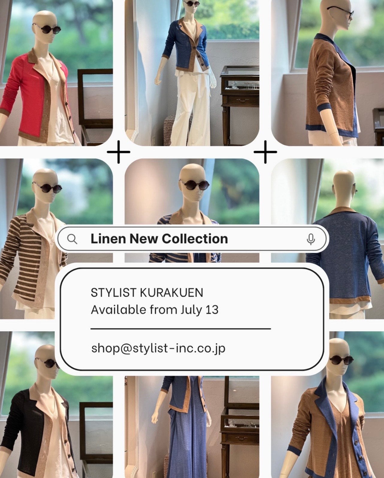 「Linen Collection」開催いたします！