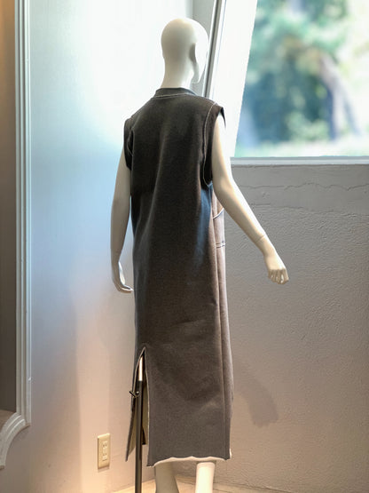 ハイパーストレッチワンピース(グレー)