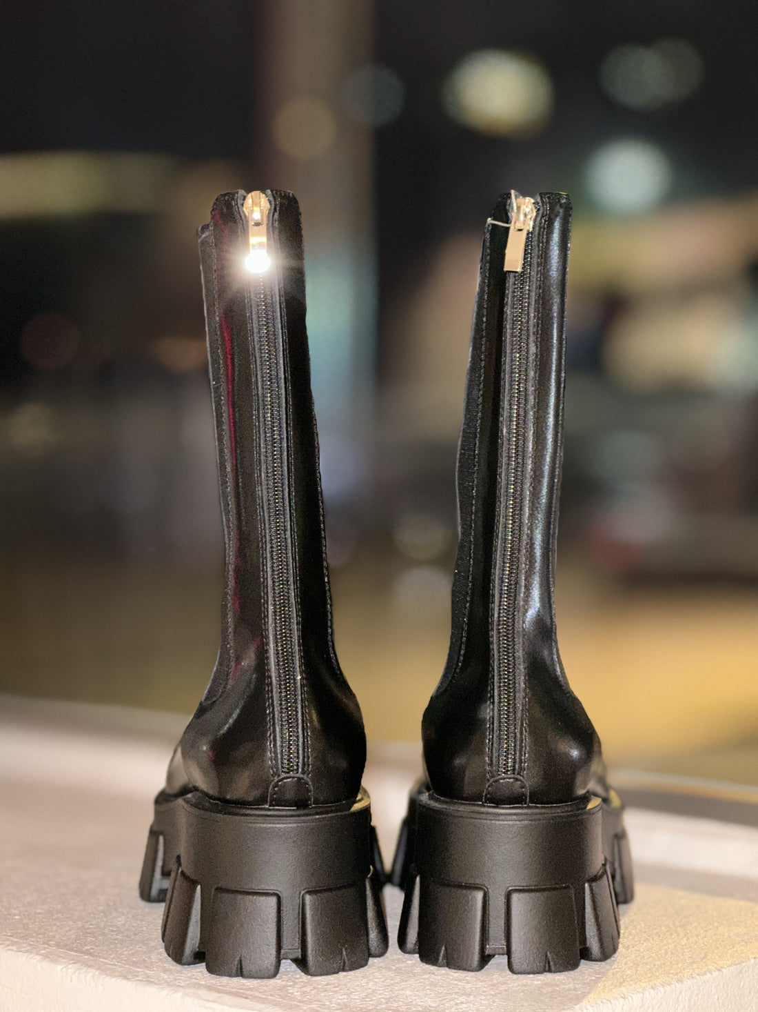 サイドゴアブーツ（ブラック）