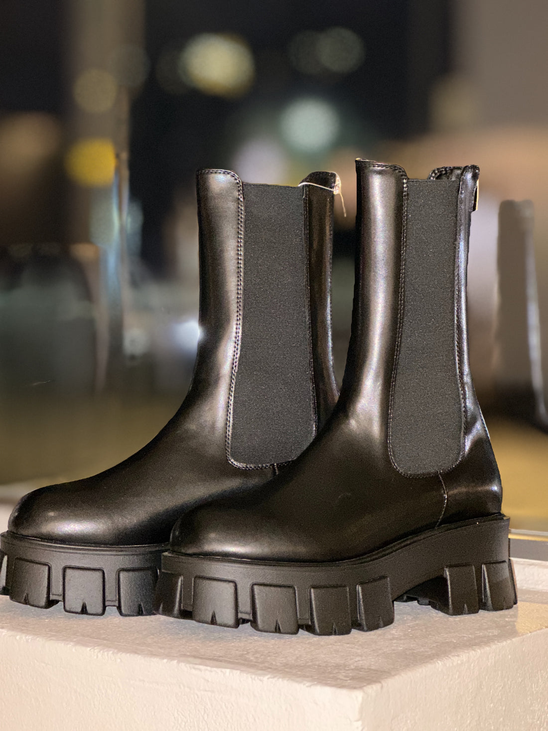 サイドゴアブーツ（ブラック）