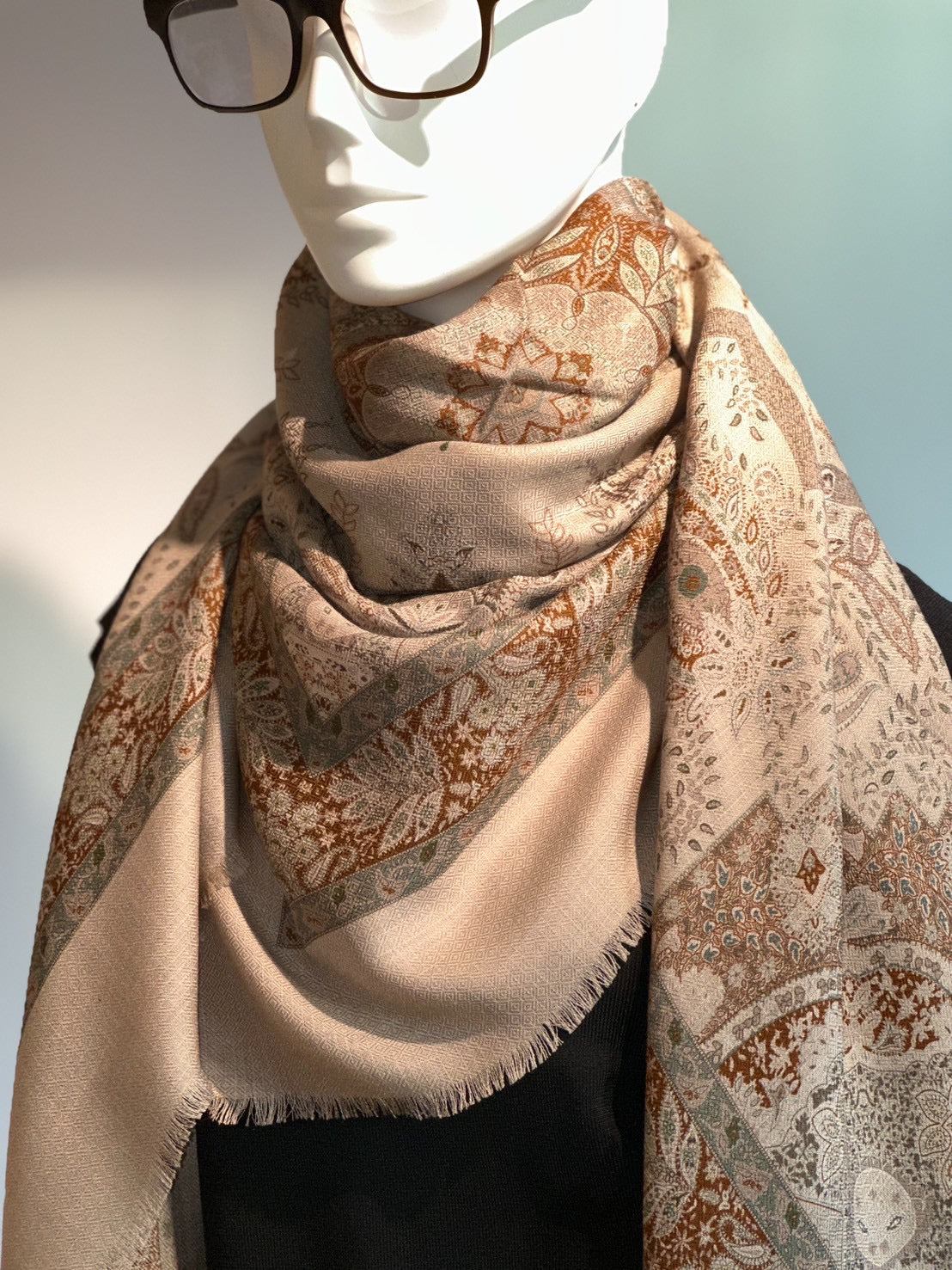 ストール(エテ)(グリーン)