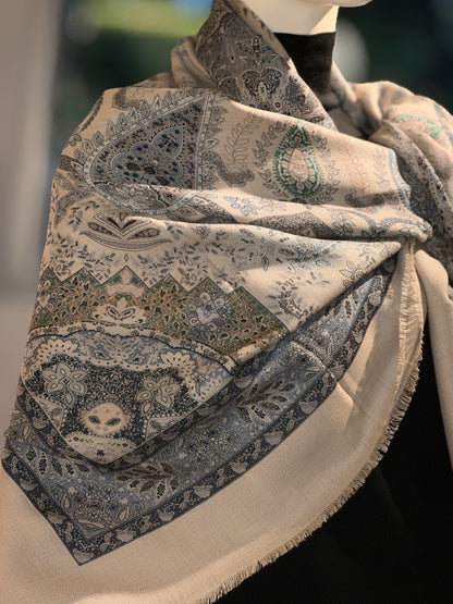 ストール(エテ)(ブルー)