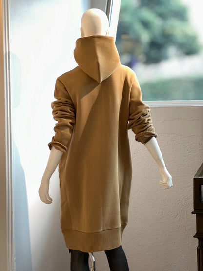 ザックリロングパーカー