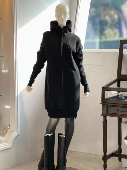 ザックリロングパーカー