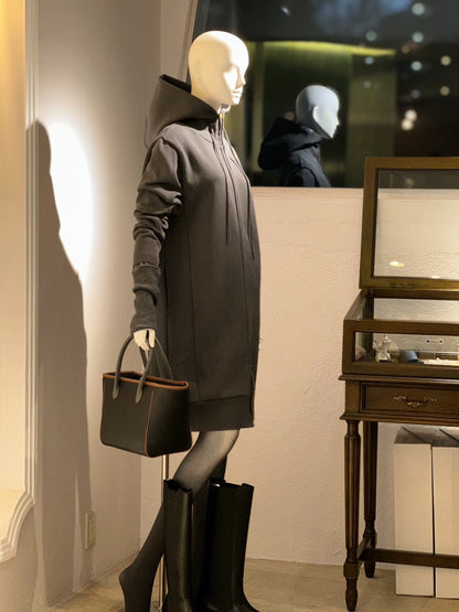 ザックリロングパーカー