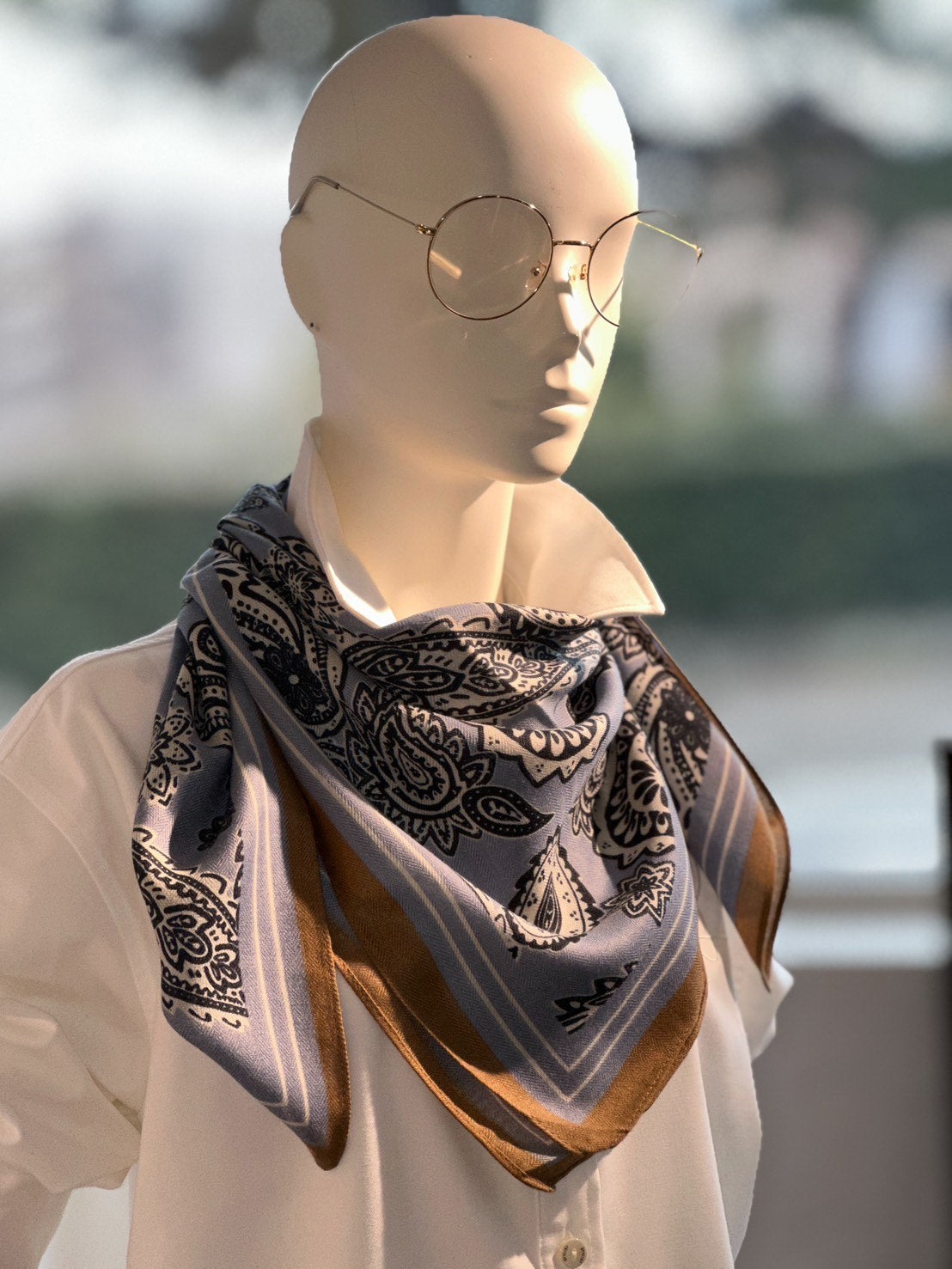 ストール（ペイズリー）