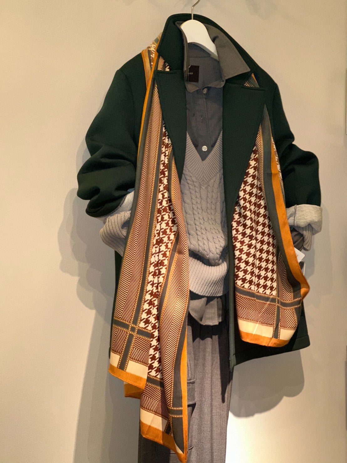 ストール（千鳥）