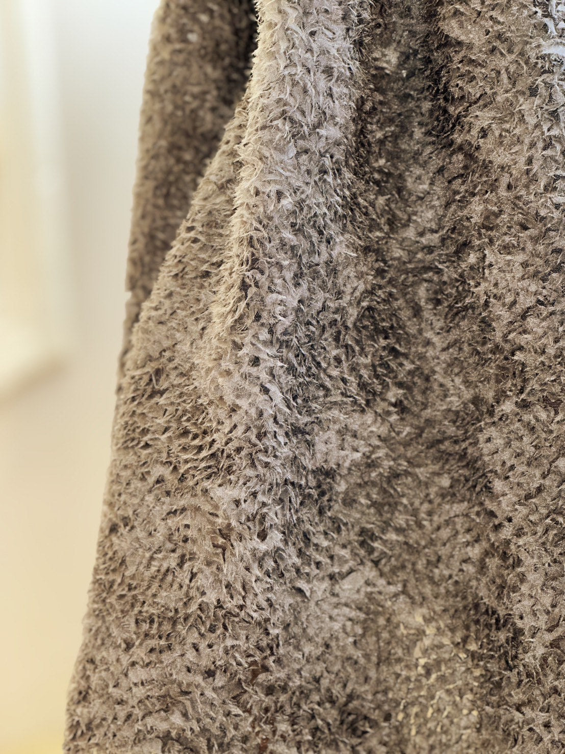 チュールレース ティアードスカート