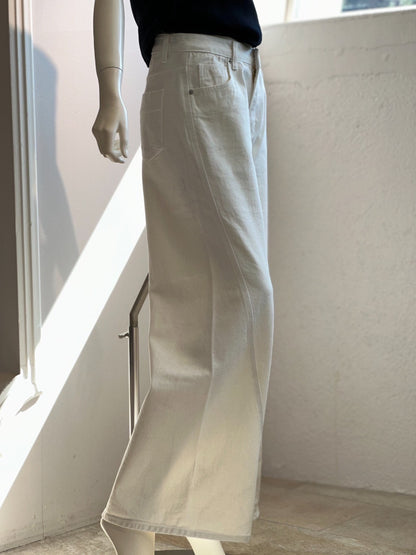 バギーデニム（WHITE）