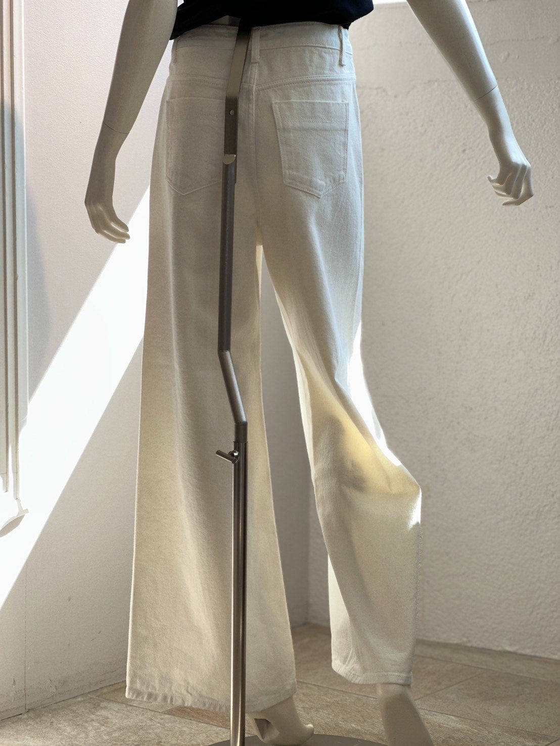 バギーデニム（WHITE）