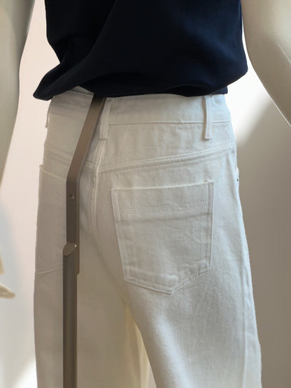 バギーデニム（WHITE）