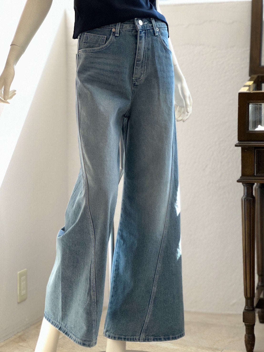 バギーデニム（INDIGO）