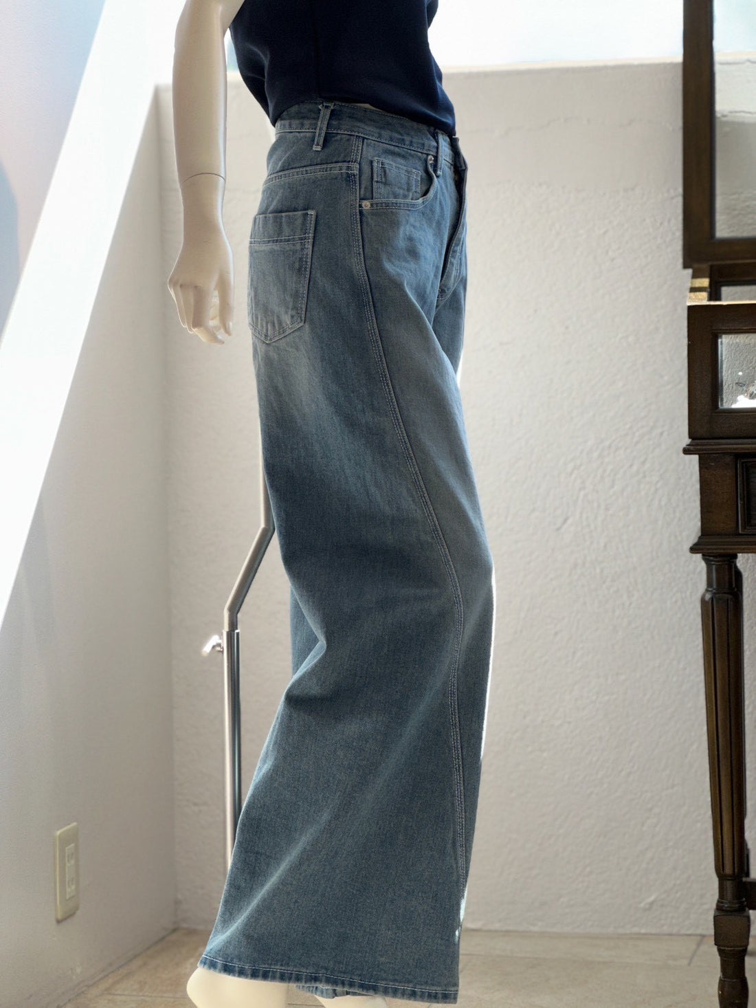 バギーデニム（INDIGO）