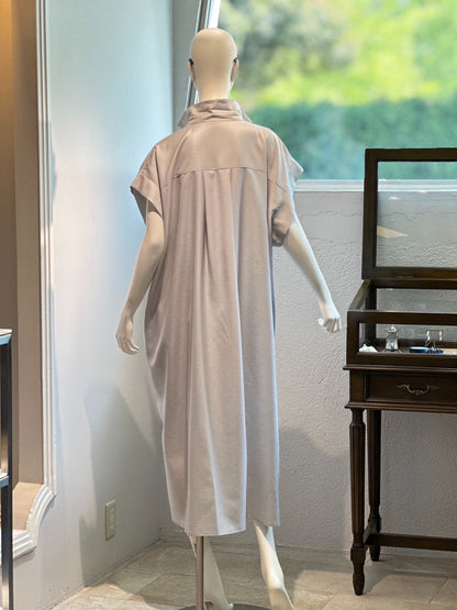 オザワルツフレンチシャツワンピース（シルバー）