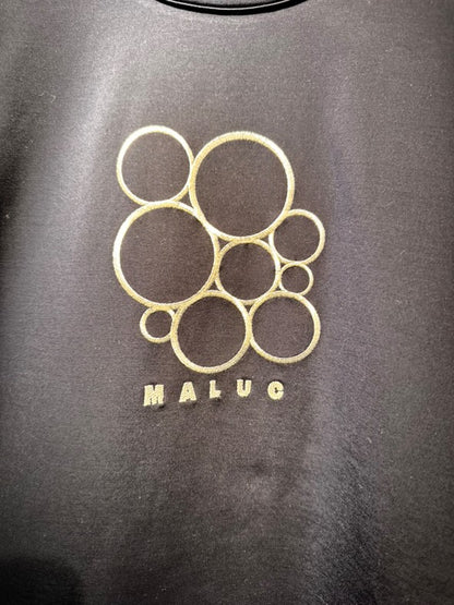 刺繍ロゴ　カットソー (Navy)